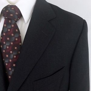 Ermenegildo Zegna Sport Charcoal Gray Coat Blazer